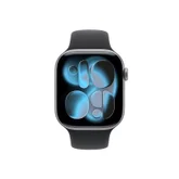 Смарт часовник Apple Watch S11, 1.96'', 46 mm, S/M, черен
