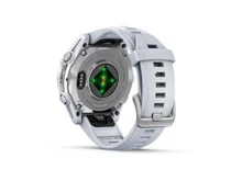 Смарт часовник Garmin Fenix 8, 1.3'', 43 mm, сребристо-бял