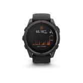 Смарт часовник Garmin Fenix Solar, 1.4'', 51 mm, сив