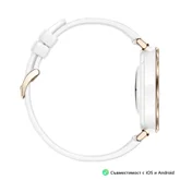 Часовник - Huawei Watch GT5 Pro Jana-B29F, 1.32" Amoled 466x466, PPI 352, BT5.2, BLE/BR/EDR, 323mAh, 40-meter free diving, HUAWEI TruSense System, ECG analysis, Battery life up to 7 days, Compatible with iOS and Android devices, White Fluoroelastomer