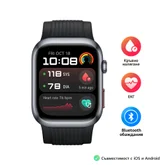 Часовник - Huawei Watch D2 LCA-B10, Black , 1.82" Amoled, Airbag/Strap Size 26mm, Ambulatory 24H Blood Pressure, HR monitoring PPG 6.0, Rotating crown, IP68, Speaker&Micophone, Dual-band, Battery 524mAh