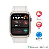 Часовник - Huawei Watch D2 LCA-B11, Gold, 1.82" Amoled, Airbag/Strap Size 26mm, Ambulatory 24H Blood Pressure, HR monitoring PPG 6.0, Rotating crown, IP68,  Speaker&Micophone, Dual-band, Battery 524mAh