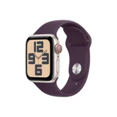 Каишка за часовник - Apple Watch 40mm Sport Band:  Plum Sport Band - S/M (Seasonal)