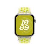 Каишка за часовник - Apple Watch 40mm Nike Sport Band:  Volt Splash Nike Sport Band - S/M