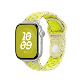Каишка за часовник - Apple Watch 40mm Nike Sport Band:  Volt Splash Nike Sport Band - M/L
