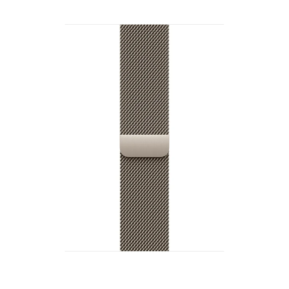 Каишка за часовник - Apple Watch 46mm Milanese Loop: Natural Milanese Loop - S/M