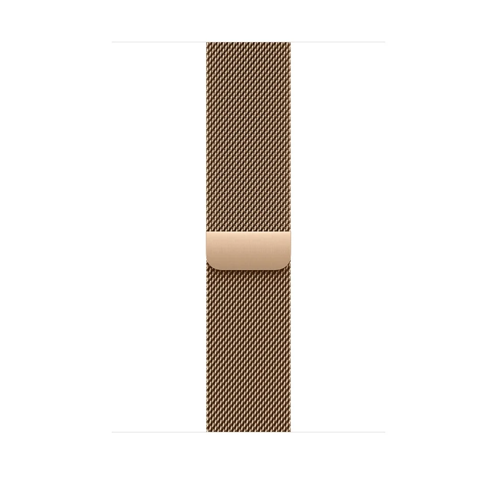 Каишка за часовник - Apple Watch 46mm Milanese Loop: Gold Milanese Loop - S/M