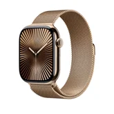 Каишка за часовник - Apple Watch 46mm Milanese Loop: Gold Milanese Loop - S/M