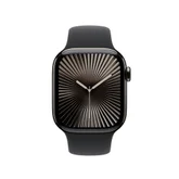 Каишка за часовник - Apple Watch 42mm Sport Band:  Black Sport Band - M/L
