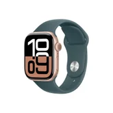 Каишка за часовник - Apple Watch 46mm Sport Band: Lake Green Sport Band - S/M (Seasonal)