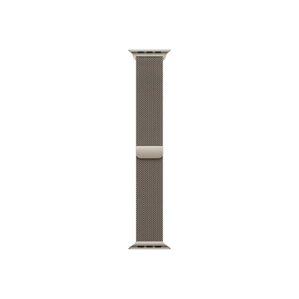 Каишка за часовник - Apple Watch 46mm Milanese Loop: Natural Milanese Loop - M/L