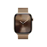 Каишка за часовник - Apple Watch 46mm Milanese Loop: Gold Milanese Loop - M/L