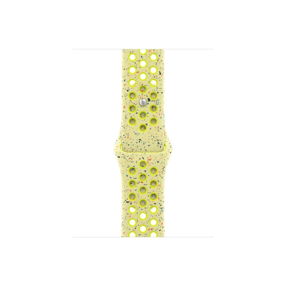 Каишка за часовник - Apple Watch 46mm Nike Sport Band: Volt Splash Nike Sport Band - S/M