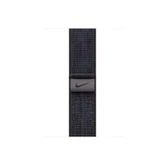 Каишка за часовник - Apple Watch 42mm Nike Sport Loop:  Black/Blue Nike Sport Loop