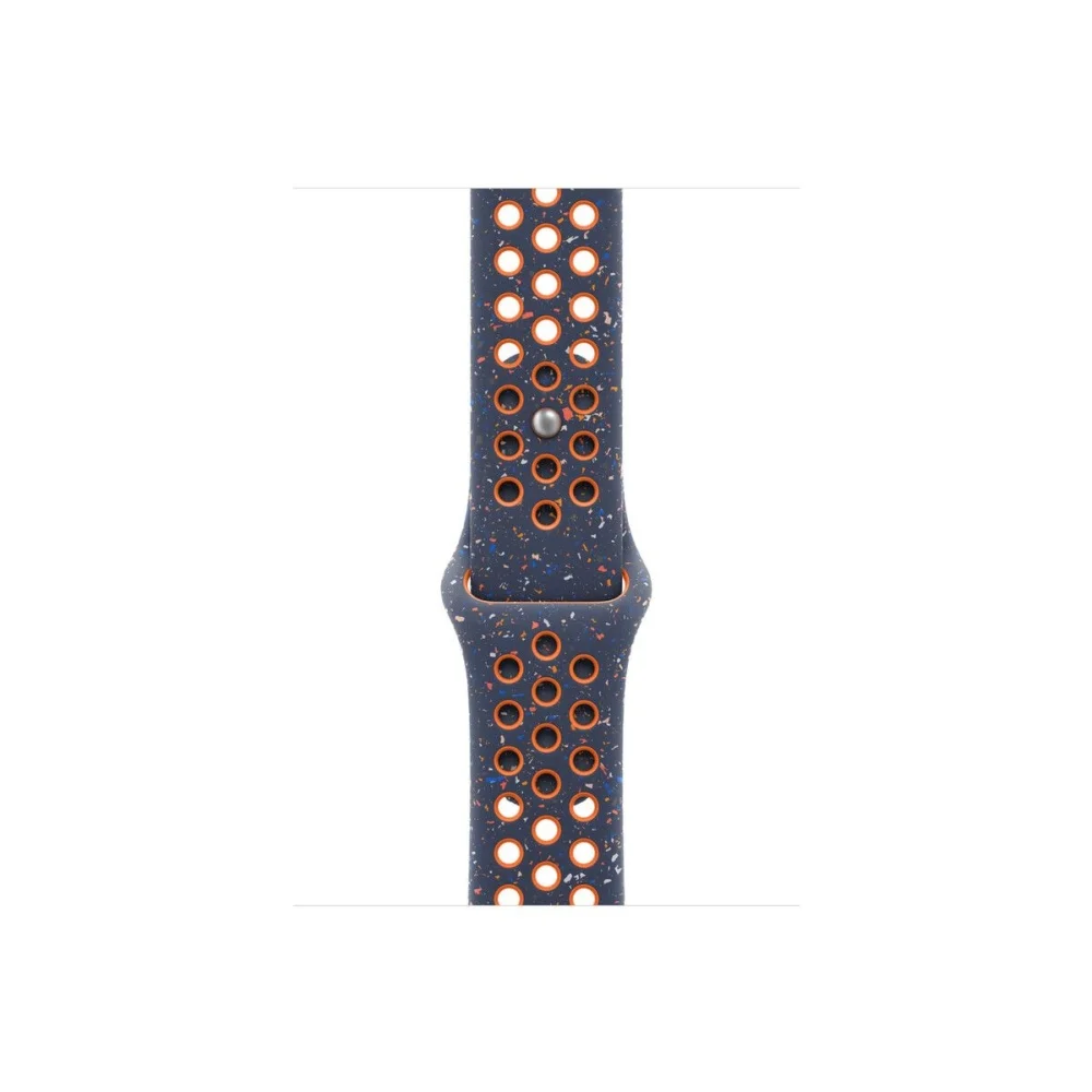Каишка за часовник - Apple Watch 46mm Nike Sport Band: Blue Flame Nike Sport Band - M/L