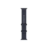 Каишка за часовник - Apple Watch 49mm Band: Navy Ocean&nbsp;Band - Black Titanium Finish