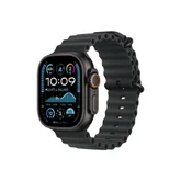 Каишка за часовник - Apple Watch 49mm Band: Black Ocean&nbsp;Band - Black Titanium Finish