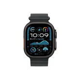 Каишка за часовник - Apple Watch 49mm Band: Black Ocean&nbsp;Band - Black Titanium Finish