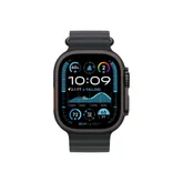 Каишка за часовник - Apple Watch 49mm Band: Black Ocean Band Extension - Black Titanium Finish