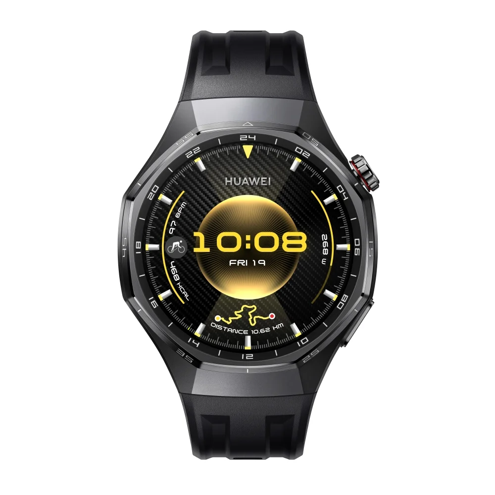 Часовник - Huawei Watch GT6 Pro, Atum-B29F, Black Rubber