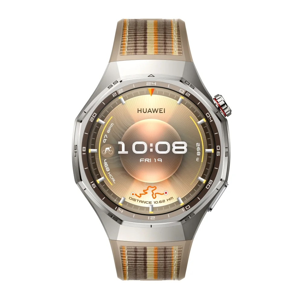 Часовник - Huawei Watch GT6 Pro, Atum-B29W, Brown Woven