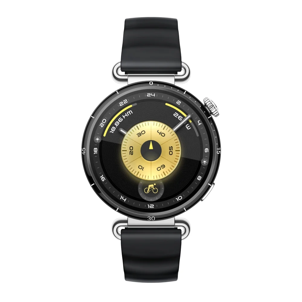 Часовник - Huawei Watch GT6, Konsu-B19F, Black Silicon