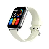 Часовник - HiFuture Zone2 Silver, 1.96", 240?286, Bluetooth Call, IP68 Waterproof, 24/7 True Heart Rate & Blood Oxygen Sensor, Up to 7 days daily use, 100+ Sports Mode