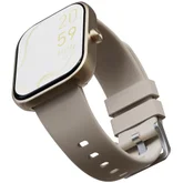 Часовник - HiFuture Lume Champagne Gold, 1.85 " IPS, Powered by Dual Core, Aerospace-Grade Ultra Light Aluminum Frame, Bluetooth Call, 3D User Interface, 1ATM Waterproof, 24/7 True Heart Rate & Blood Oxygen Sensor, 100+ Sports Mode, Up to 7 days daily use