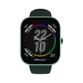 Часовник - HiFuture Lume Dark Green, 1.85 " IPS, Powered by Dual Core, Aerospace-Grade Ultra Light Aluminum Frame, Bluetooth Call, 3D User Interface, 1ATM Waterproof, 24/7 True Heart Rate & Blood Oxygen Sensor, 100+ Sports Mode, Up to 7 days daily use