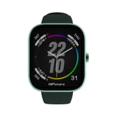 Часовник - HiFuture Lume Pro Dark Green1, 85 " AMOLED, Always on Display, Powered by Dual Core, Aerospace-Grade Ultra Light Aluminum Frame, Bluetooth Call, 3D User Interface, 1ATM Waterproof, 24/7 True Heart Rate & Blood Oxygen Sensor, 100+Sports Mode, Up to 7 days