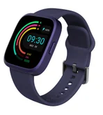 Часовник - HiFuture Edge Purple, 1.72" HD Display, Powered by Dual Core, Aerospace-Grade Ultra Light Aluminum Frame, Bluetooth Call, 3D User Interface, 1ATM Waterproof, 24/7 True Heart Rate & Blood Oxygen Sensor, 100+ Sports Mode, Up to 7 days daily use