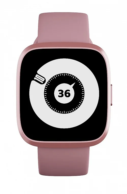 Часовник - HiFuture Edge Pink, 1.72" HD Display, Powered by Dual Core, Aerospace-Grade Ultra Light Aluminum Frame, Bluetooth Call, 3D User Interface, 1ATM Waterproof, 24/7 True Heart Rate & Blood Oxygen Sensor, 100+ Sports Mode, Up to 7 days daily use