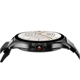 Часовник - HiFuture Aura2 Black, 1.32" AMOLED, Powered by Dual Core, Metallic Frame, Bluetooth Call, 3D User Interface, 1ATM Waterproof, 24/7 True Heart Rate & Blood Oxygen Sensor, 100+ Sports Mode, Up to 7 days daily use, Extra Silicone Strap inbox