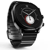 Часовник - HiFuture AIX  Black, 1.43"AMOLED, 466*466, Powered by Dual Core & Syntra AI, Bluetooth Call, 1ATM Waterproof, Sixth Generation Health Sensor, Stainless Steel, Up to 10 days daily use