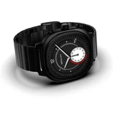 Часовник - HiFuture AIX  Black, 1.43"AMOLED, 466*466, Powered by Dual Core & Syntra AI, Bluetooth Call, 1ATM Waterproof, Sixth Generation Health Sensor, Stainless Steel, Up to 10 days daily use