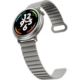 Часовник - HiFuture Aurora Silver, 1.43" AMOLED,  466*466, Powered by Dual Core & Syntra AI, Bluetooth Call, IP68  Waterproof, 24/7 True Heart Rate & Blood Oxygen Sensor, Up to 10 days daily use, Magnetic Strap