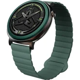 Часовник - HiFuture Aurora Dark Green, 1.43" AMOLED,  466*466, Powered by Dual Core & Syntra AI, Bluetooth Call, IP68  Waterproof, 24/7 True Heart Rate & Blood Oxygen Sensor, Up to 10 days daily use, Magnetic Strap