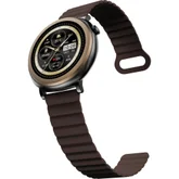 Часовник - HiFuture Aurora Brown, 1.43" AMOLED,  466*466, Powered by Dual Core & Syntra AI, Bluetooth Call, IP68  Waterproof, 24/7 True Heart Rate & Blood Oxygen Sensor, Up to 10 days daily use, Magnetic Strap