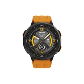 Часовник - HiFuture MIX3 Orange, 1.43" AMOLED, 466*466, Powered by Dual Core & Syntra AI, Bluetooth Call, 3ATM Waterproof, Compass & Altimeter, 24/7 True Heart Rate & Blood Oxygen Sensor, Up to 10 days daily use