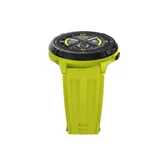 Часовник - HiFuture MIX3 Fluorescent Yellow, 1.43" AMOLED, 466*466, Powered by Dual Core & Syntra AI, Bluetooth Call, 3ATM Waterproof, Compass & Altimeter, 24/7 True Heart Rate & Blood Oxygen Sensor, Up to 10 days daily use