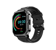 Часовник - HiFuture Ultra 3 Black, 2.0" IPS, 240x296, Bluetooth Call, IP68 Waterproof, 24/7 True Heart Rate & Blood Oxygen Sensor, Up to 7 days daily use, 100+ Sports Mode