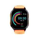 Часовник - HiFuture Ultra 3 Black Orange, 2.0" IPS, 240x296, Bluetooth Call, IP68 Waterproof, 24/7 True Heart Rate & Blood Oxygen Sensor, Up to 7 days daily use, 100+ Sports Mode