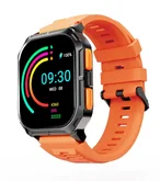 Часовник - HiFuture Ultra 3 Black Orange, 2.0" IPS, 240x296, Bluetooth Call, IP68 Waterproof, 24/7 True Heart Rate & Blood Oxygen Sensor, Up to 7 days daily use, 100+ Sports Mode