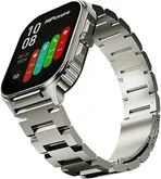 Часовник - HiFuture Ultra 3 Pro Silver, 2.04" IPS, 368x448, Bluetooth Call, IP68 Waterproof, 24/7 True Heart Rate & Blood Oxygen Sensor, Up to 7 days daily use, 100+ Sports Mode