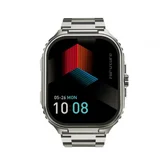 Часовник - HiFuture Ultra 3 Pro Silver, 2.04" IPS, 368x448, Bluetooth Call, IP68 Waterproof, 24/7 True Heart Rate & Blood Oxygen Sensor, Up to 7 days daily use, 100+ Sports Mode