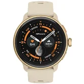 Часовник - HiFuture Vela Latte, 1.43" AMOLED, GPS +Compass + Altimeter, 466*466, Support Local Music(100M Space), Support AI Coach for Training, Powered by Dual Core, Bluetooth Call, 5ATM Waterproof,  24/7 True Heart Rate & Blood, Oxygen Sensor, Up to 10 days daily