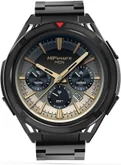 Часовник - HiFuture Active Black Red, *1.43"  AMOLED, Dual Band GPS +Compass + Altimeter 466*466, Powered by Dual Core & Syntra AI, Bluetooth Call, 5ATM Waterproof, 24/7 True Heart Rate & Blood Oxygen Sensor, Up to 10 days daily use