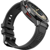 Часовник - HiFuture Active Black Red, *1.43"  AMOLED, Dual Band GPS +Compass + Altimeter 466*466, Powered by Dual Core & Syntra AI, Bluetooth Call, 5ATM Waterproof, 24/7 True Heart Rate & Blood Oxygen Sensor, Up to 10 days daily use