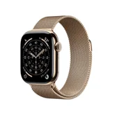 Часовник - Apple Watch S11 Cellular 42mm Gold Titanium Case with Gold Milanese Loop