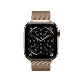 Часовник - Apple Watch S11 Cellular 42mm Gold Titanium Case with Gold Milanese Loop